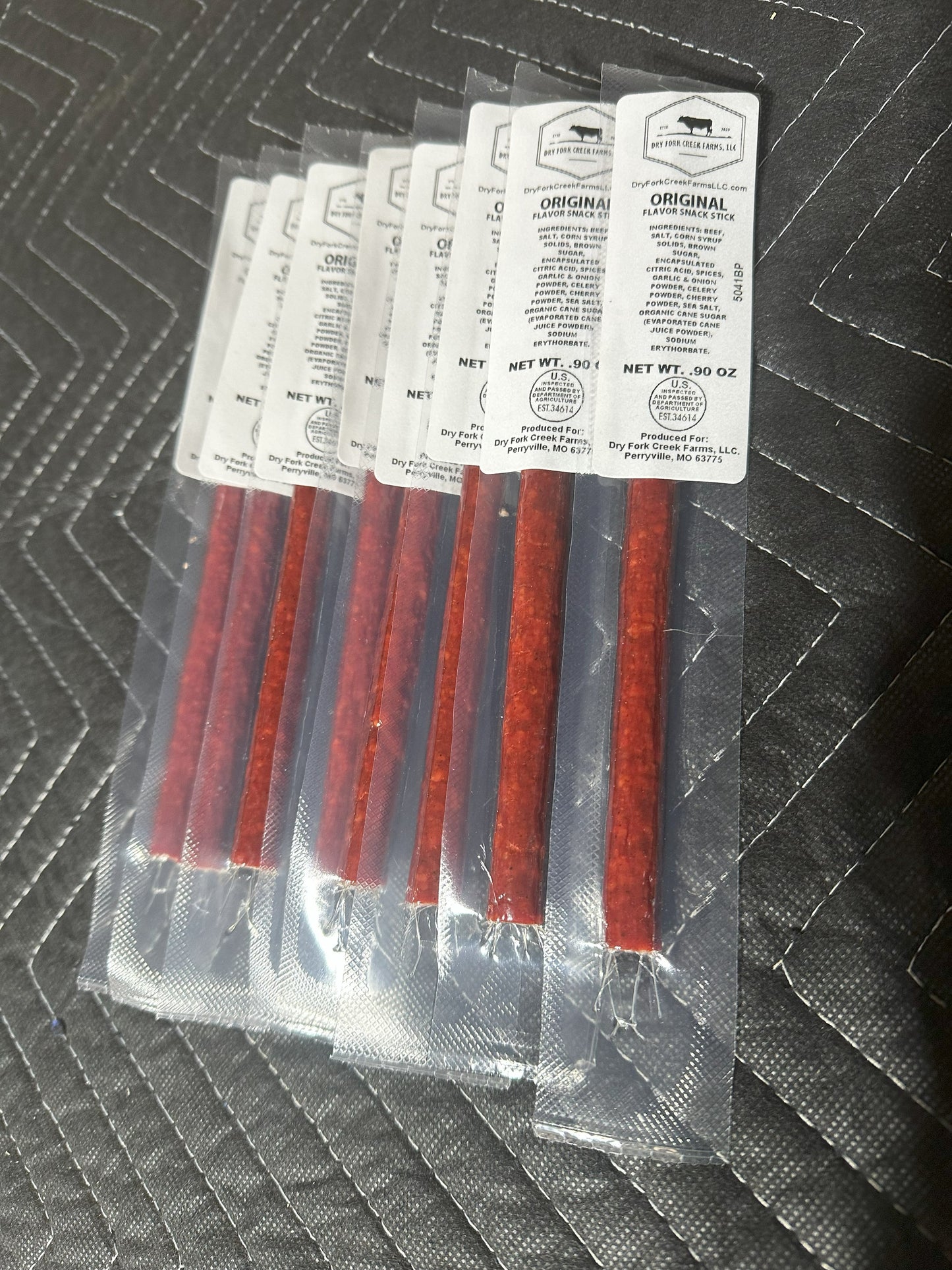 Grass Fed Beef Snack Sticks - 8 pack