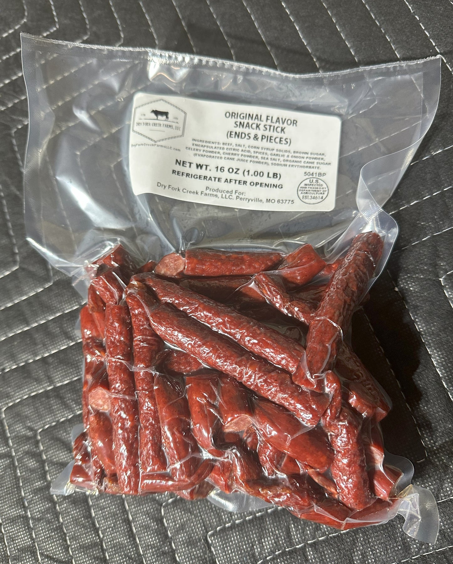 Grass Fed Beef Snack Sticks - 1 lb Ends and Pieces