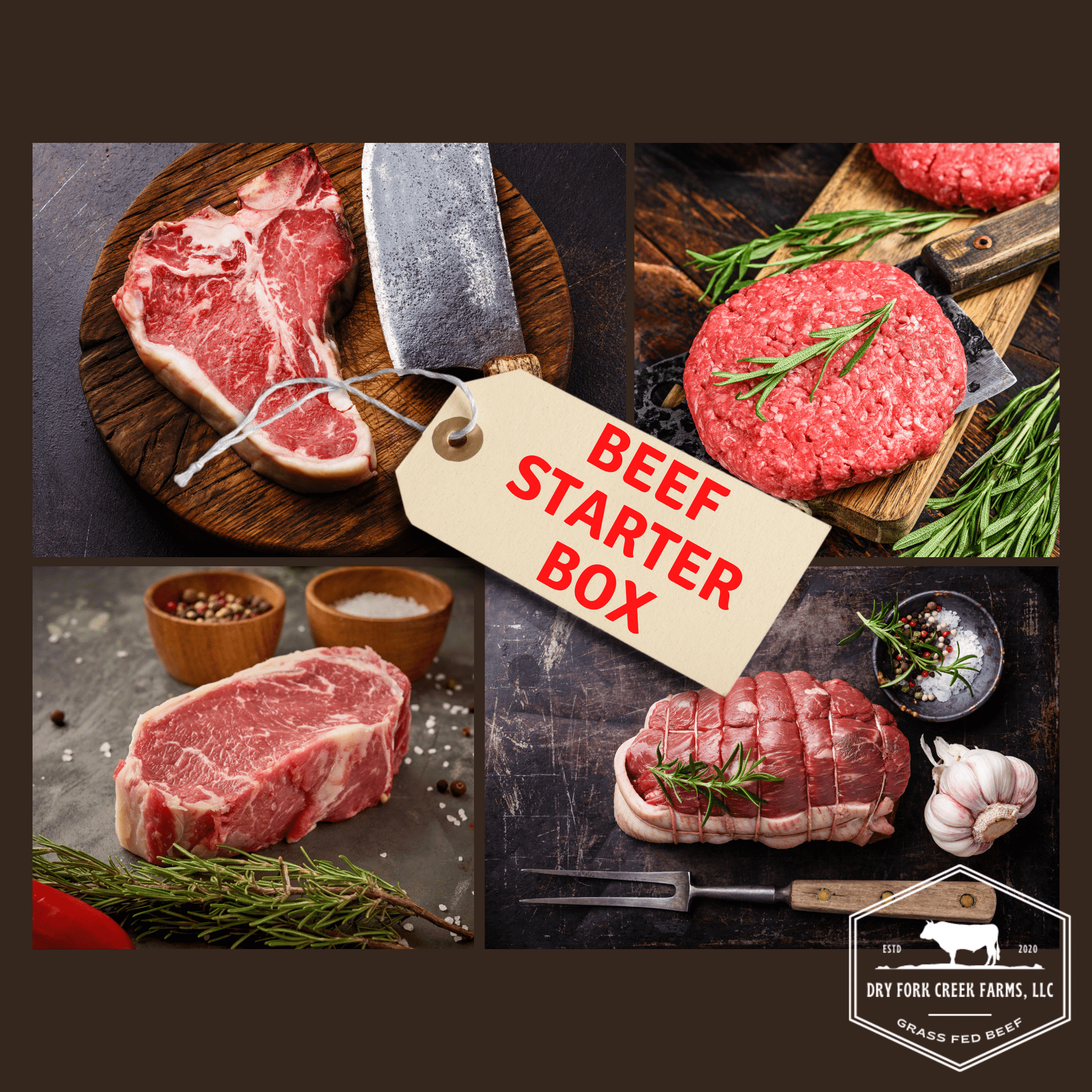 Grass - Fed Beef Starter Box - Dry Fork Creek Farms, LLC